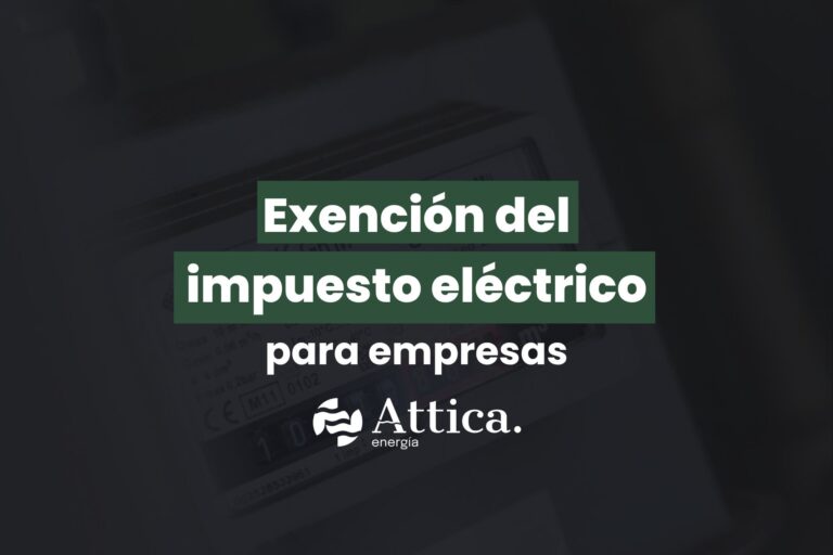 exencion empresas impuesto electrico
